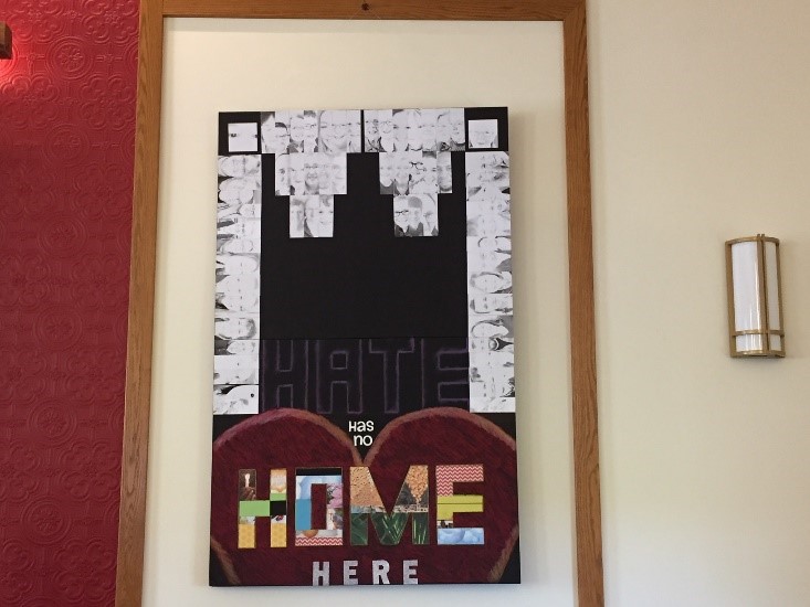 “Hate Has No Home Here” Banner