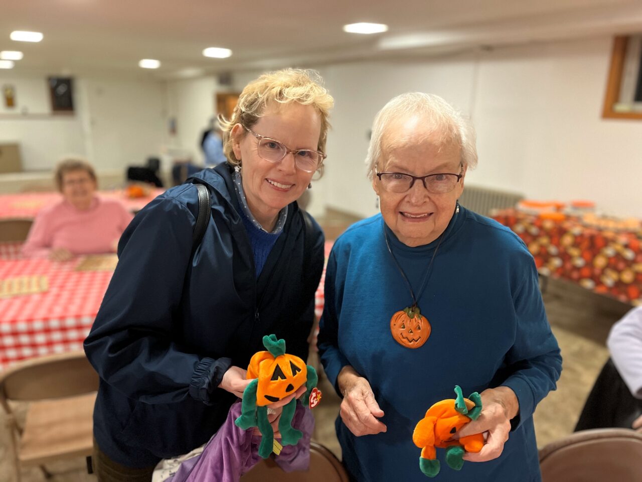 Pumpkin Bingo – Carolyn and JoAnn